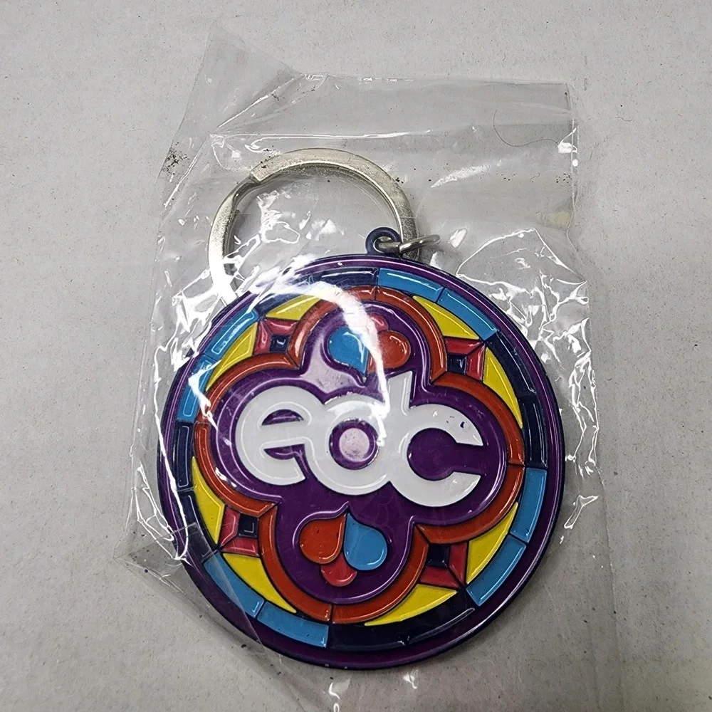 EDC Las Vegas 2024 Enamel Double Sided Key Chain New In Packaging Insomniac